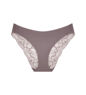 Dámské kalhotky Body Make-Up Illusion Lace Highleg Tai - GRAY - šedé 3091 - TRIUMPH GRAY 40