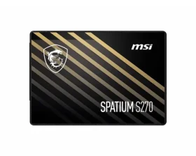 MSI Spatium S270 240GB / 2.5" / SATA III / 3D NAND flash / R: 500MBps / W: 450MBps / MTBF: 1.5mh (S78-440N070-P83)