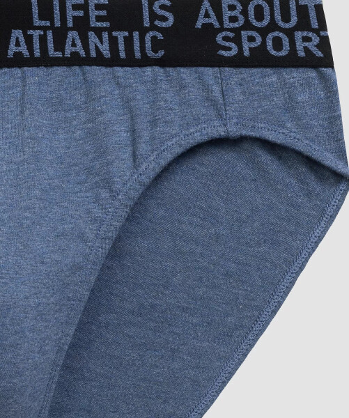 Kalhotky Atlantic 3MP-209/25 A'3 S-2XL zeleno-maroun-modrá L
