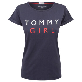 Dámské Tričko s krátkým rukávem UW0UW01619-416 - Tommy Hilfiger XS