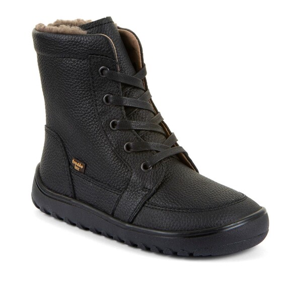 Dětské zimní barefoot boty UP TEX CORE Black Froddo G3160260 - 33