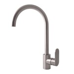 RAV Slezák - Rio INOX - Dřezová baterie, Nikl kartáčovaná, Nikl - kartáčovaná, 1/2" RI109.5/4IN