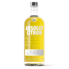 Absolut Citron Flavoured Vodka 40% 0,7 l (holá lahev)