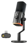 Maono PD100W černá / Dynamický mikrofon / USB-C / 2,4 GHz / 50 - 16000 Hz / RGB (PD100W Black)