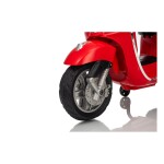 Mamido Dětský elektrický skútr Vespa ROMA červený