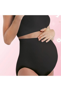 Dámské těhotenské kalhotky Premaman Černá - Intimidea černá M/L