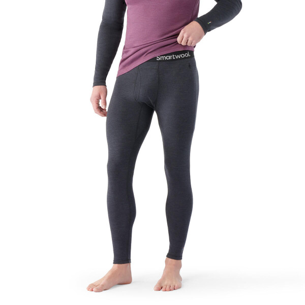Pánské merino spodky SMARTWOOL Men's Classic Thermal Merino Base Layer, Charcoal Heather velikost: XXL