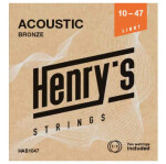 Henry’s HAB1047 Acoustic Bronze - 010“ - 047“