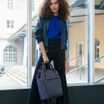 Batoh Reisenthel Allrounder R Herringbone dark blue