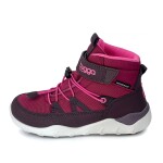 Dětské zimní barefootové boty s membránou BUGGA CHRIS Burgundy B00190-16 - 33