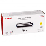 Canon CRG-717Y, žlutý, 2575B002 - originální toner