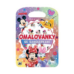 Omalovánky se samolepkami Minnie