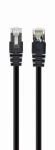 Gembird PP6A-LSZHCU-BK-1.5M patch, RJ45 cat.6A SFTP LSZH, 1,5m, černý