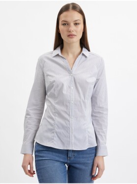 Orsay Modro-bílá dámská pruhovaná košile Dámské