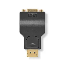 Nedis Adaptér DisplayPort (M) - VGA output černá / pozlacený (CCBW37935AT)
