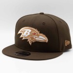 New Era Pánská kšiltovka Baltimore Ravens NFL Walnut 9FIFTY Snapback