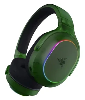 Razer Barracuda X Chroma Phantom Green Edition / Bezdrátová herní sluchátka / mikrofon / RGB / 2.4 GHz / Bluetooth (RZ04-05220300-R3M1)