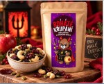 Rohaté křupání oříšky a ovoce 75g
