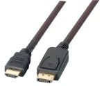 EFB DisplayPort na HDMI redukce černá / Redukce / 1 m / Full HD (K5561SW.1V2)
