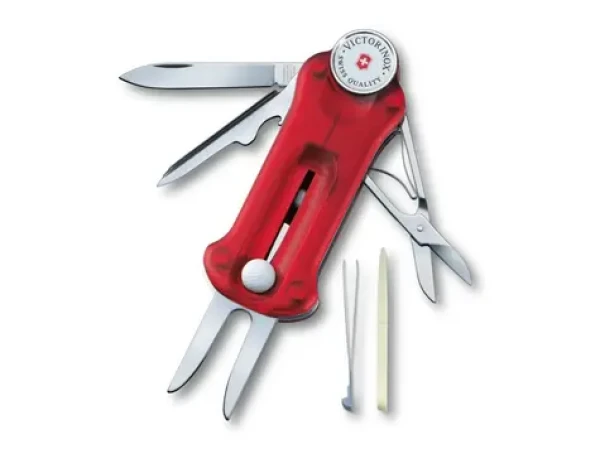 VICTORINOX Kapesní nůž GOLF Tool červená (0.7052.T)