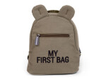 Childhome batoh My First Bag Canvas khaki