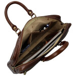 Luxusní kožená business taška Benedikt, hnědá