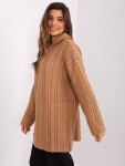 Sweter BA SW model 19005965 camelowy - FPrice Velikost: jedna velikost