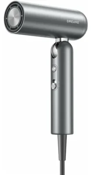 Dreame Hair Pocket Pro šedá / cestovní fén / 1300 W / studený vzduch / ionizace / difuzér / 5 teploty / 2 rychlosti (6977328069603)