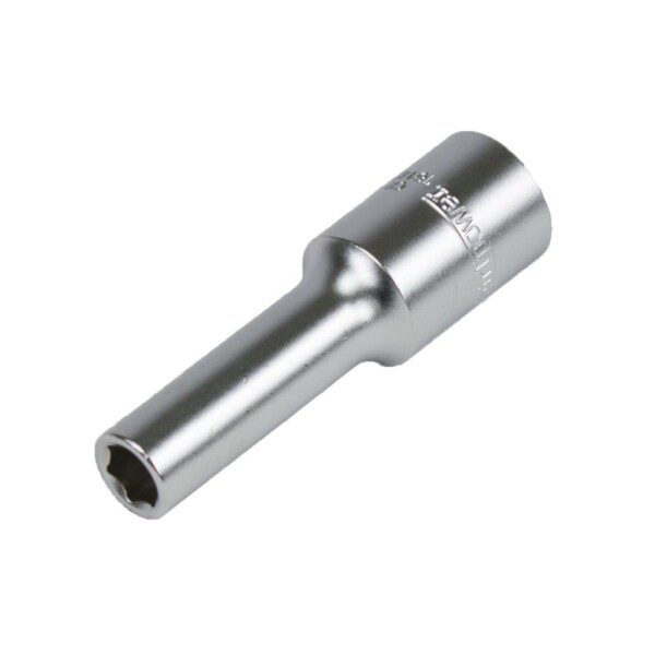 Gola hlavice 1/2", 9mm, prodloužená, CrV, WHIRLPOWER