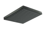 HANSGROHE - Pulsify E Hlavová sprcha, 26x26 cm, EcoSmart, kartáčovaný černý chrom 24331340