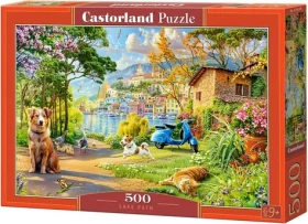 Castorland 54305 Puzzle Stezka podél jezera