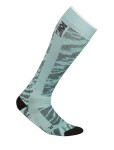 Pánské merino lyžařské ponožky ICEBREAKER Mens Ski+ Medium OTC POW, Cloud Ray/Snow/Black velikost: 47-49 (XL)