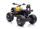 Mamido Dětská elektrická čtyřkolka ATV Power 12V 14Ah 4x4 žlutá