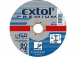 EXTOL-PREMIUM Kotouč brusný na ocel 125x6.0x22.2mm (EX8808702)