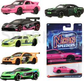 Hot Wheels autíčko Neon Speeders 1:64 - Mattel Max Steel