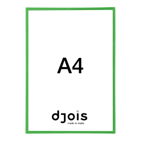 Djois magnetický rámeček - Display Frame, A4, zelený, 1 ks