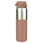 ION8 Láhev Leak Proof Mocha Mousse 1200 ml / Nerez / jednodotykové otevírání / bez BPA
