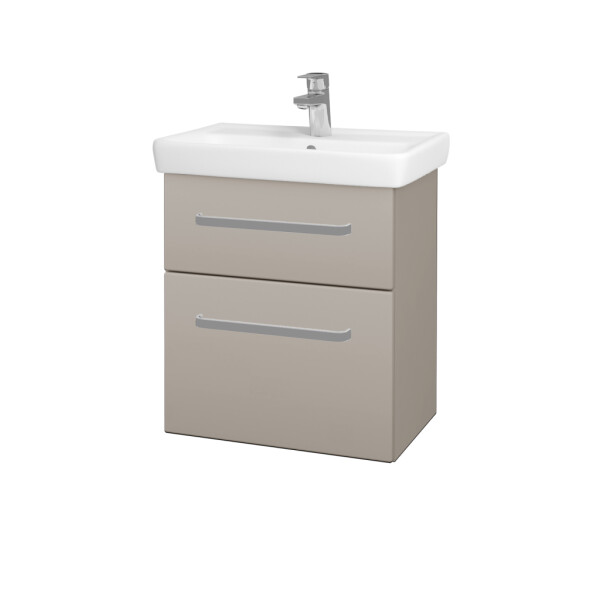 Dřevojas - Umyvadlová skříňka GO SZZ2 55 - N07 Stone / Úchytka T01 / N07 Stone 204785A