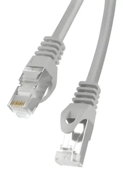 Lanberg CAT6 FTP 5 m šedá / Patch kabel / RJ45-RJ45 / Fluke Passed (PCF6-10CC-0500-S)