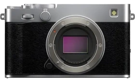 Fujifilm X-E5 stříbrná / Digitální fotoaparát / tělo bez objektivu / X-Trans CMOS 5 HR / dotykový LCD 3" / Wi-Fi (16949521)