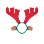 Rappa Vánoční čelenka sob s ušima