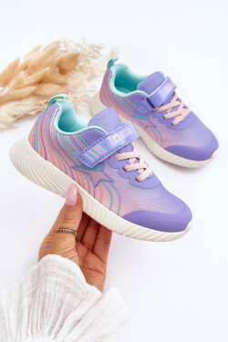 Lehké Dětské Sportovní Boty Memory Foam System Big Star LL374151 Fialové 33