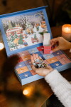 ViSSEVASSE Adventní kalendář Puzzle – 24 boxů, multi barva, papír