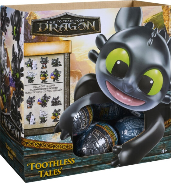 Jak vycvičit draka Bezzubka figurky s grimasou - Spin Master Jak vycvičit Draka