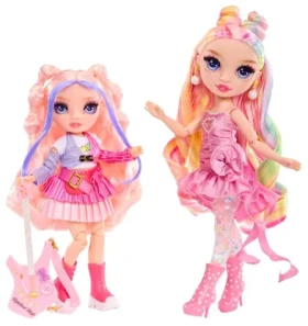 MGA Rainbow High Junior Fashion panenka v rockové kapele - Bella
