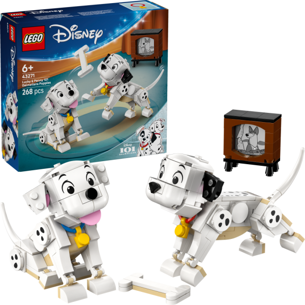 LEGO® │ Disney 43271 Štěňátka Štístko a Penny z filmu 101 dalmatinů - LEGO® Disney™