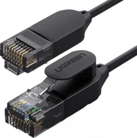 Ugreen NW122 Cat 6A UTP Ethernet RJ45 1 m černá (70332)