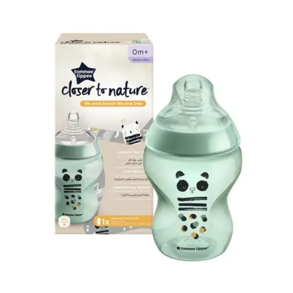 Tommee Tippee Kojenecká láhev C2N potisk Boy 260ml / od 0 měsíců (422501TT)