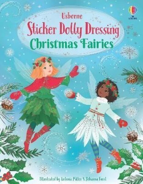 Sticker Dolly Dressing Christmas Fairies - Fiona Watt