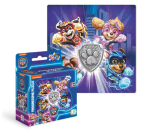 Puzzle Tlapková patrola/Paw Patrol 22x22cm 24 dílků v krabičce 10x13x5cm